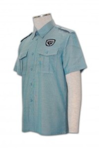 SE005 夏裝保安上衣 度身訂製 恤衫上衣制服 團體制服 保安制服供應產
